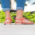 Lucy Peach Sandals